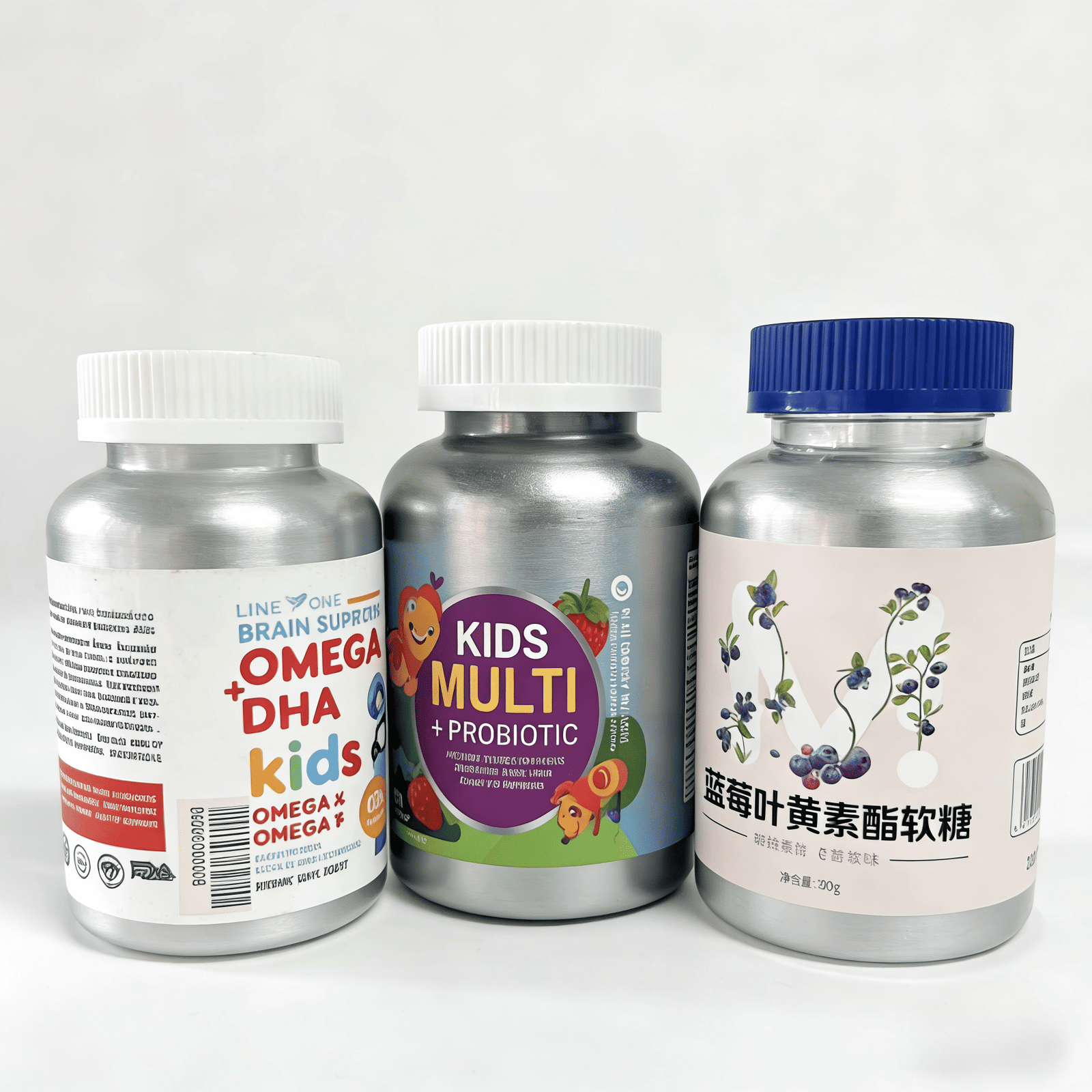 Child Resistant Aluminum Bottles