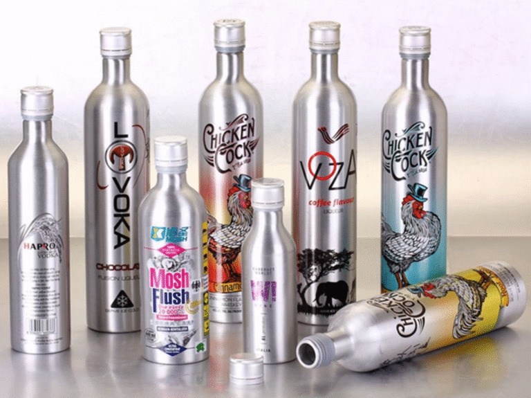 Aluminum Wine Bottles 2
