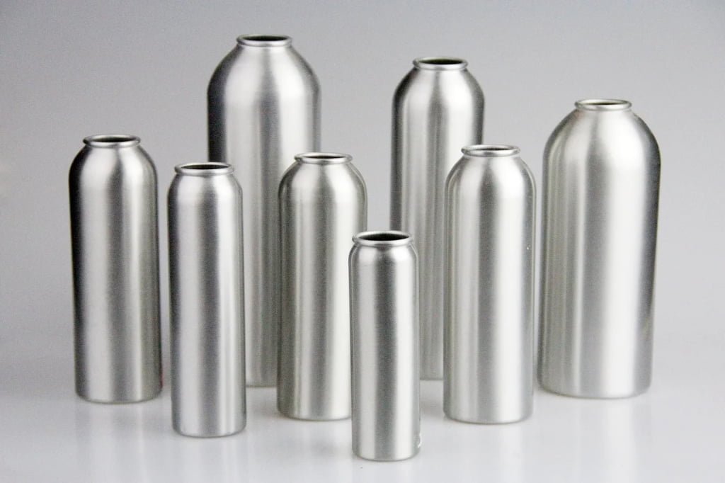 Aluminum aerosol can