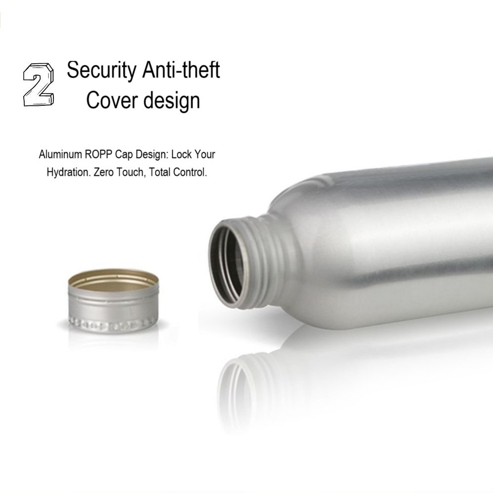 Aluminum water bottle 2