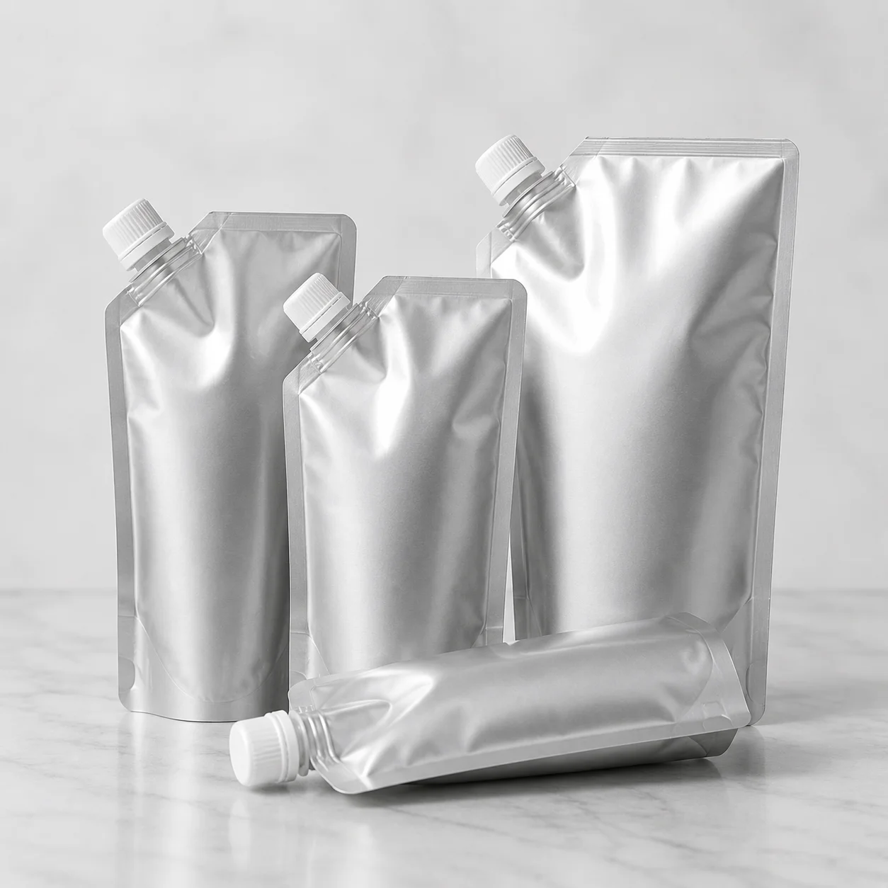 Aluminum Foil Spout Pouches