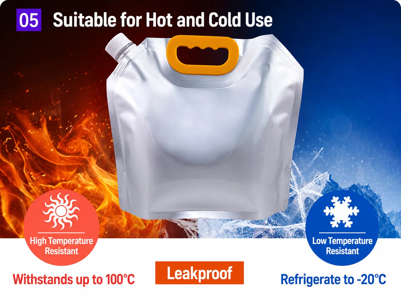 Suitable for hot and cold use