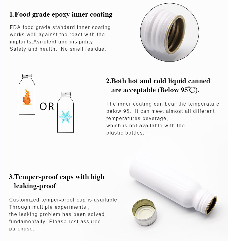 Aluminum Functional Drinks Bottles 1